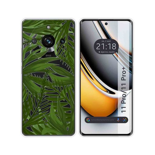 Funda Silicona Transparente Realme 11 Pro / 11 Pro+ Plus 5g Diseño