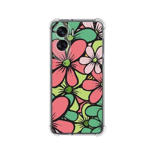 Funda Silicona Para Huawei Honor 90 Lite 5g Diseño Flores Dibujos