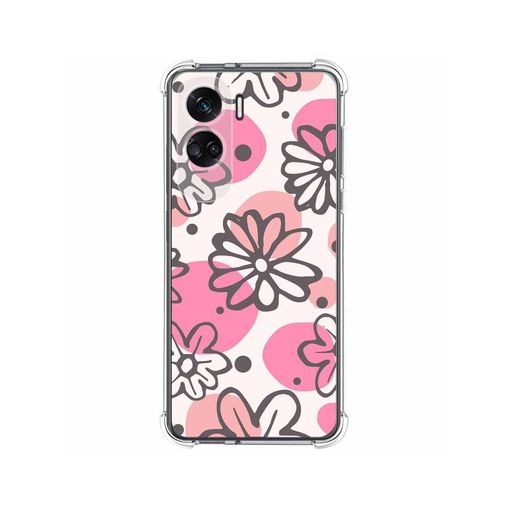 Funda Silicona Para Huawei Honor 90 Lite 5g Diseño Flores Dibujos