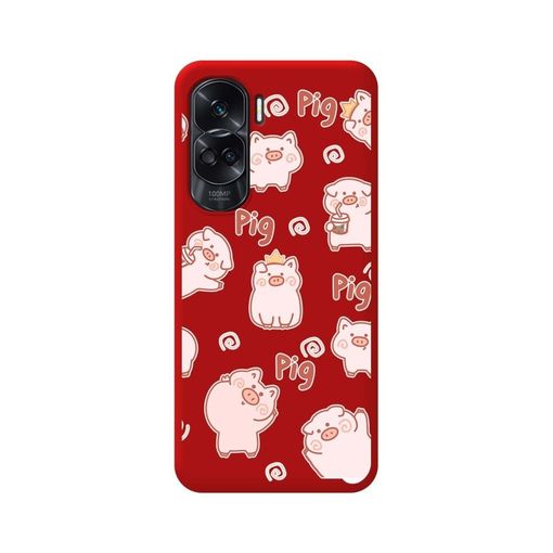 Funda Silicona Líquida Ultra Suave Huawei Honor 90 Lite 5g Color Roja con  Ofertas en Carrefour