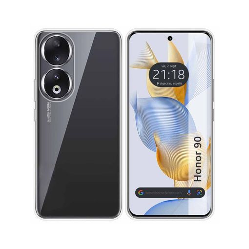 Funda Carcasa Honor 90 (5g) Gel Tpu Silicona Negro con Ofertas en Carrefour