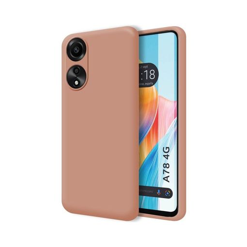 Funda Silicona Líquida Ultra Suave Oppo A78 4g Color Roja con Ofertas en  Carrefour