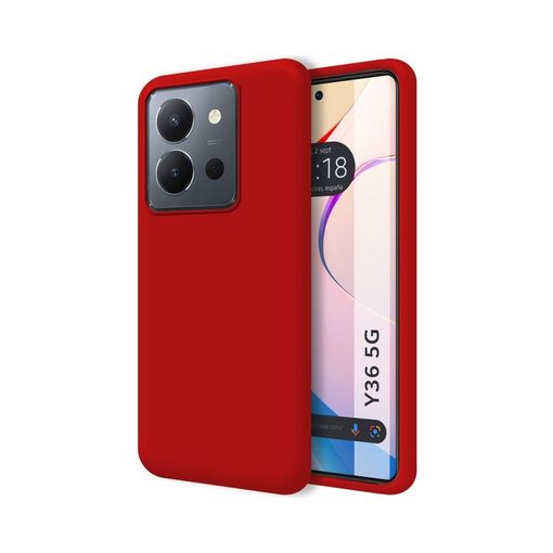 Funda Compatible con Vivo Y36, Carcasa Silicona Vivo Y36 Suave Gel Rasguño  y Resistente Teléfono Móvil Cover, Funda para Vivo Y36 (Rojo) : :  Electrónica