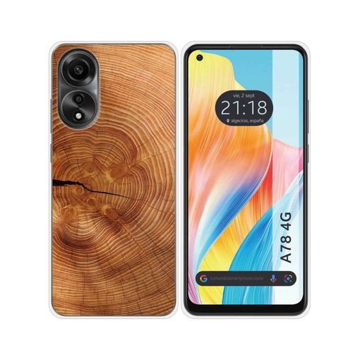 Funda Silicona Transparente Para Oppo A78 5g Diseño Jirafa Dibujos con  Ofertas en Carrefour