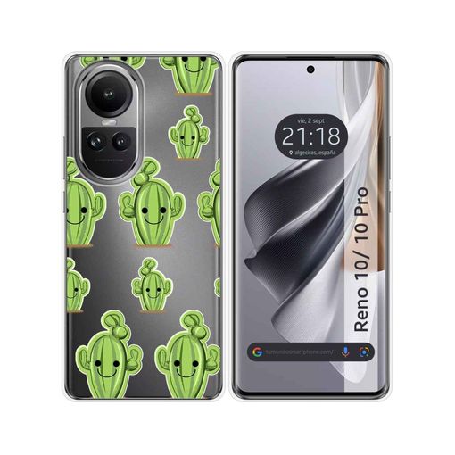 Funda para Oppo Reno 10 5G / 10 Pro 5G TUMUNDOSMARTPHONE de Verde