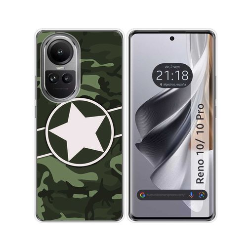 Funda Silicona Oppo Reno 10 5g / 10 Pro 5g Diseño Camuflaje 01 Dibujos con  Ofertas en Carrefour