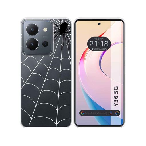 Xiaomi Redmi Note 13 Pro 5G Funda Gel Tpu Silicona transparente dibujo  Araña