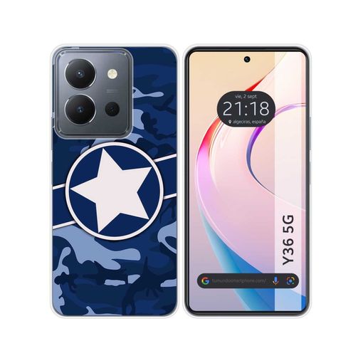 Funda Carcasa Vivo Y36 (4g) (5g) Gel Tpu Silicona Colores con Ofertas en  Carrefour