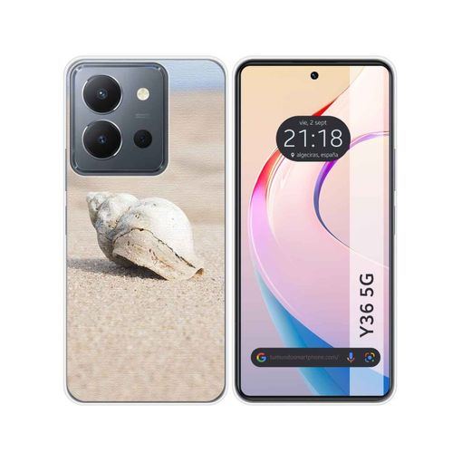 Xiaomi Redmi Note 13 4G Funda Gel Tpu Silicona dibujo Concha