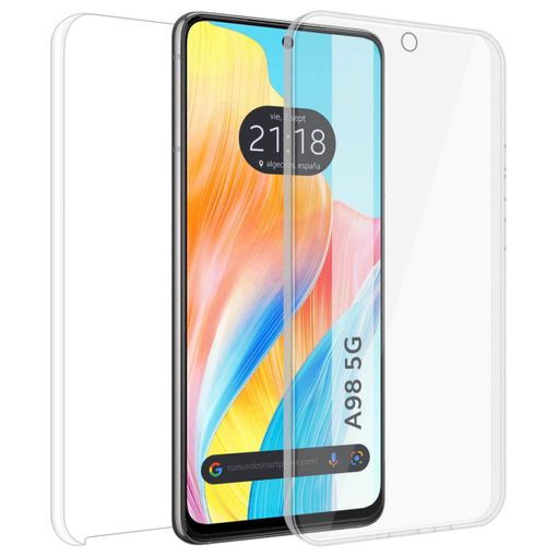 Funda Silicona Gel Tpu Transparente Oppo Reno 6 5g con Ofertas en Carrefour