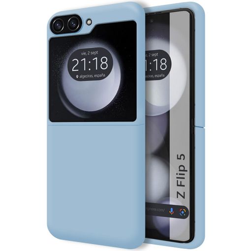 Funda Silicona Transparente Samsung Galaxy Z Flip 5 5g Diseño