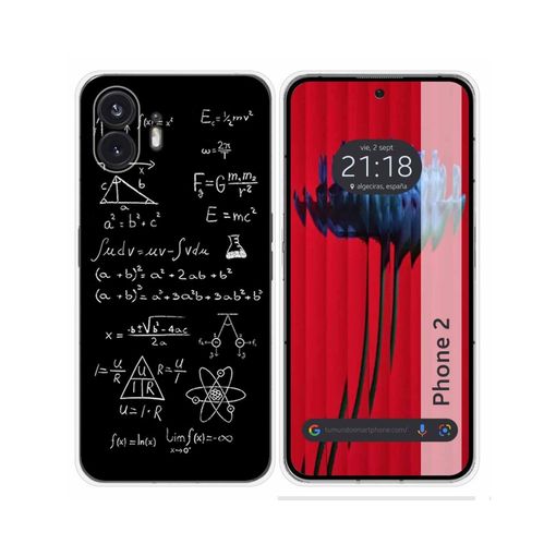 Funda Silicona Nothing Phone 2 5g Diseño Formulas Dibujos con Ofertas en  Carrefour