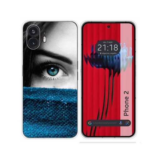 Funda Silicona Nothing Phone 2 5g Diseño Ojo Dibujos con Ofertas en  Carrefour