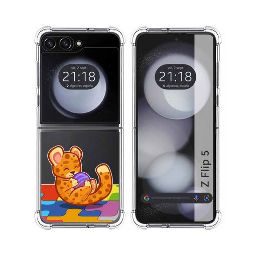 Funda Silicona Transparente Oppo A98 5g Diseño Leopardo Dibujos con Ofertas  en Carrefour