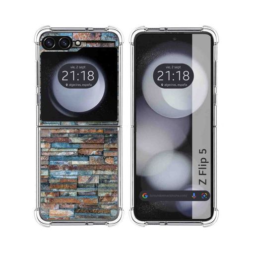 Funda Silicona Samsung Galaxy Z Flip 5 5g Diseño Ladrillo 05 Dibujos con  Ofertas en Carrefour