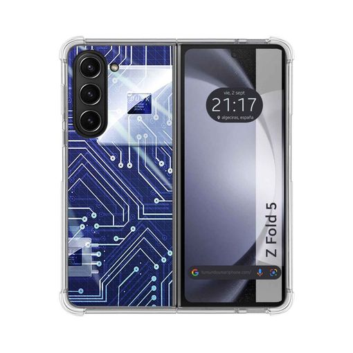 Funda Silicona Samsung Galaxy Z Fold 5 5g Diseño Circuito Dibujos con  Ofertas en Carrefour