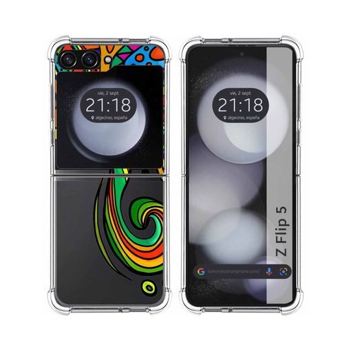 Funda Silicona Antigolpes Samsung Galaxy Z Flip 5 5g Diseño Zapatillas 11  Dibujos con Ofertas en Carrefour