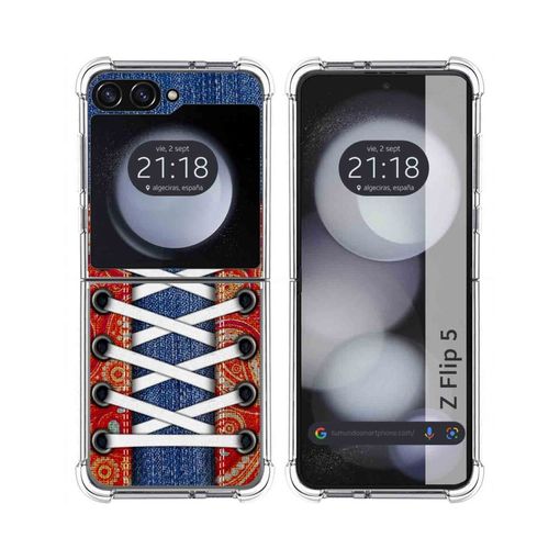 Funda Silicona Antigolpes Samsung Galaxy Z Flip 5 5g Diseño Zapatillas 11  Dibujos con Ofertas en Carrefour