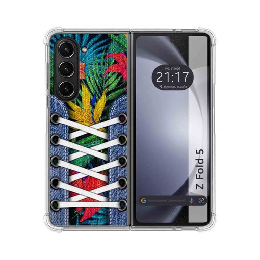 Funda Silicona Antigolpes Samsung Galaxy Z Fold 5 5g Diseño Zapatillas 12  Dibujos con Ofertas en Carrefour