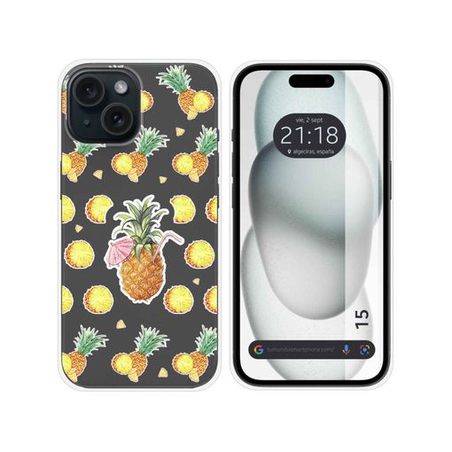 Funda Silicona Gel Tpu Transparente Iphone 15 Pro (6.1) con Ofertas en  Carrefour