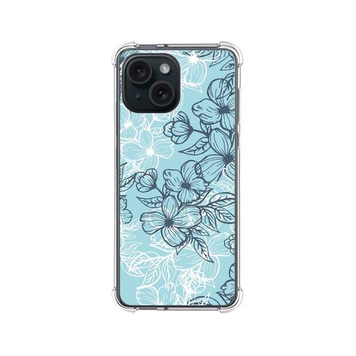 Funda Silicona Iphone 15 (6.1) Diseño Flores Vintage Dibujos con Ofertas en  Carrefour