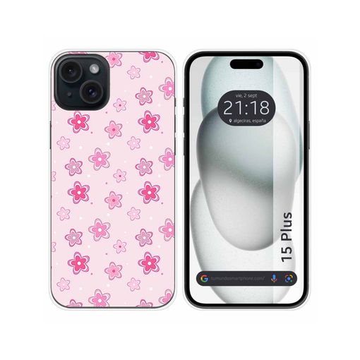 Funda oficial de silicona para iPhone 15 Plus 