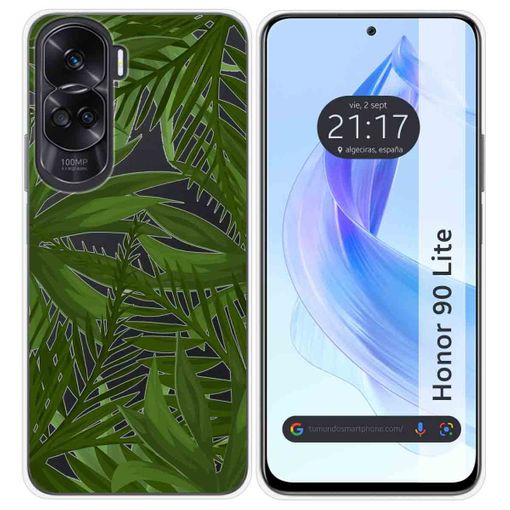 Huawei Honor 90 5G Funda Gel Tpu Silicona dibujo Letras