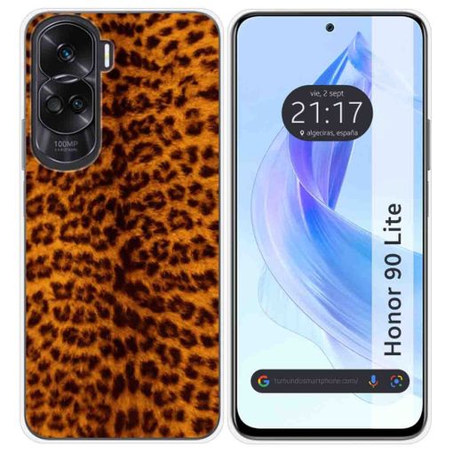 Funda para Honor 90 lite 5G TUMUNDOSMARTPHONE de Silicona con Diseño-Azul