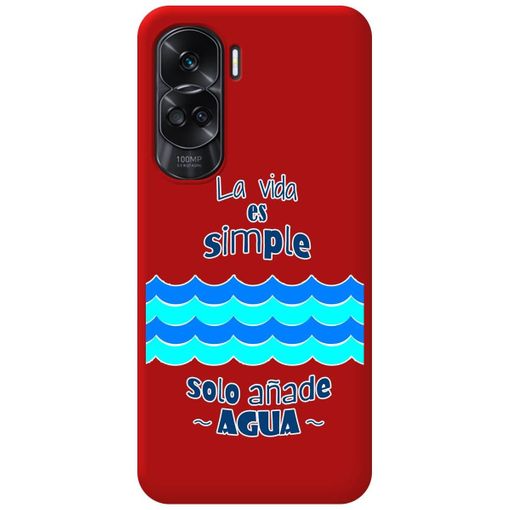 Funda Silicona Líquida Ultra Suave Para Huawei Honor 90 5g Color Roja con  Ofertas en Carrefour