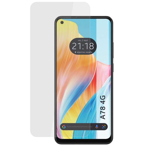 Protector Cristal Templado Para Oppo A78 4g Vidrio con Ofertas en