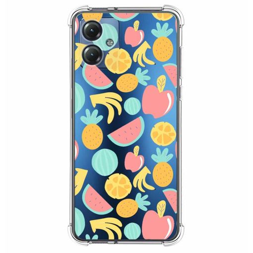 Funda Silicona Antigolpes Para Motorola Moto G84 5g Diseño Flores