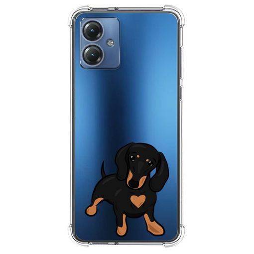 Funda Silicona Antigolpes Para Motorola Moto G84 5g Diseño Perros