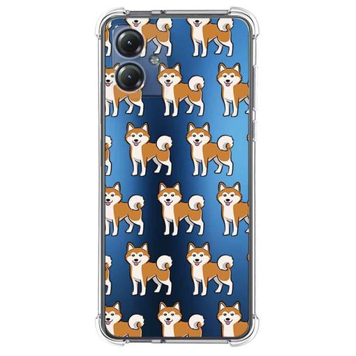 Funda Silicona Antigolpes para Motorola Moto G84 5G diseño Perros Dibujos