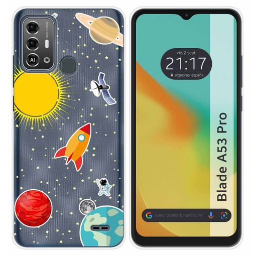 Funda Silicona Para Zte Blade A53 Pro Diseño Espacio Dibujos con Ofertas en  Carrefour