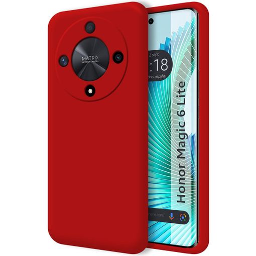 Funda Silicona Líquida Ultra Suave Para Huawei Honor Magic 6 Lite 5g Color  Roja con Ofertas en Carrefour