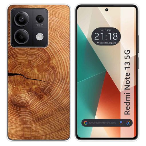 Funda Silicona Para Xiaomi Redmi Note 13 4g Diseño Madera 05 Dibujos con  Ofertas en Carrefour