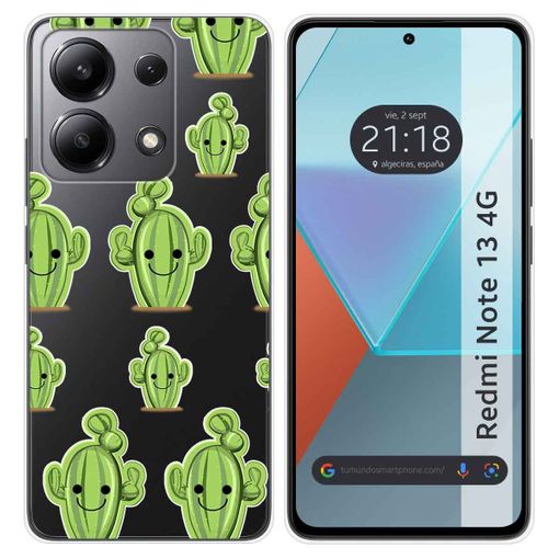 Xiaomi Redmi Note 13 4G Funda Gel Tpu Silicona 100% Transparente