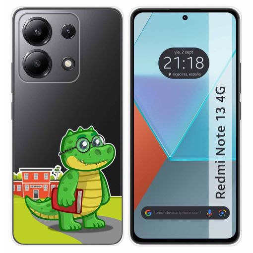 Funda Silicona Para Xiaomi Redmi Note 13 4g Diseño Madera Dibujos con  Ofertas en Carrefour