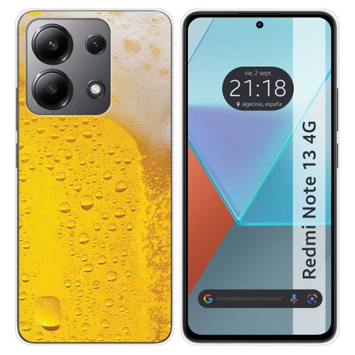 Funda Silicona Para Xiaomi Redmi Note 13 4g Diseño Madera Dibujos con  Ofertas en Carrefour