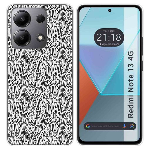 Funda Silicona Para Xiaomi Redmi Note 13 4g Diseño Madera Dibujos con  Ofertas en Carrefour