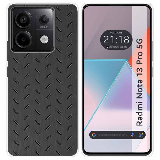 Funda Silicona Para Xiaomi Redmi Note 13 Pro 5g Diseño Metal Dibujos con  Ofertas en Carrefour