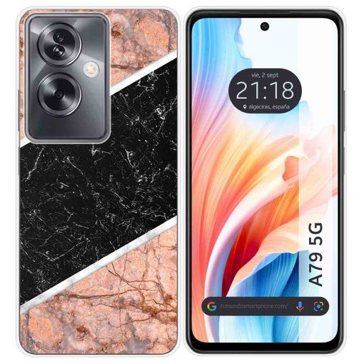 Funda Silicona Para Oppo A79 5g Diseño Mármol 09 Dibujos con Ofertas en  Carrefour