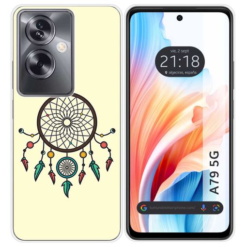 Para Funda OPPO A79 5G Carcasa de silicona Fundas de Móvil para