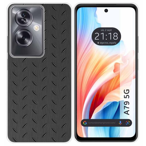 Funda Silicona Para Oppo A79 5g Diseño Metal Dibujos con Ofertas en  Carrefour