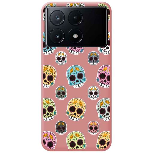 Funda Silicona Líquida Rosa Para Xiaomi Poco X6 Pro 5g Diseño Catrina  Dibujos con Ofertas en Carrefour