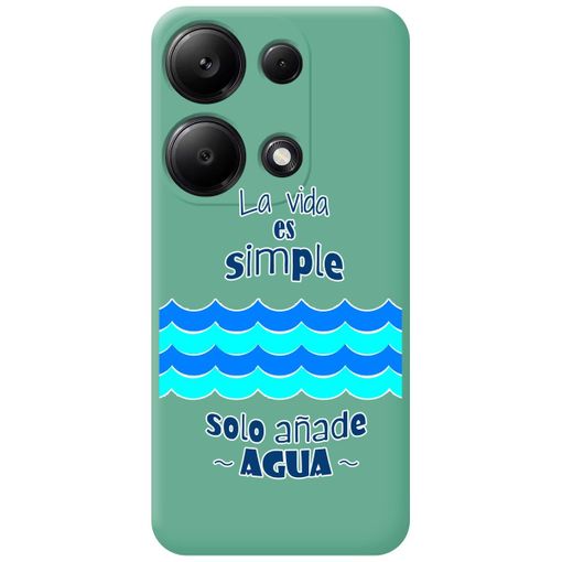 Funda Silicona Líquida Verde Para Xiaomi Poco M6 Pro 4g Diseño Agua Dibujos  con Ofertas en Carrefour