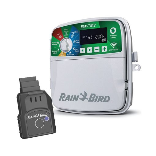 Programador Riego Automático Esp-tm2 12 Zonas Interior Rain Bird +