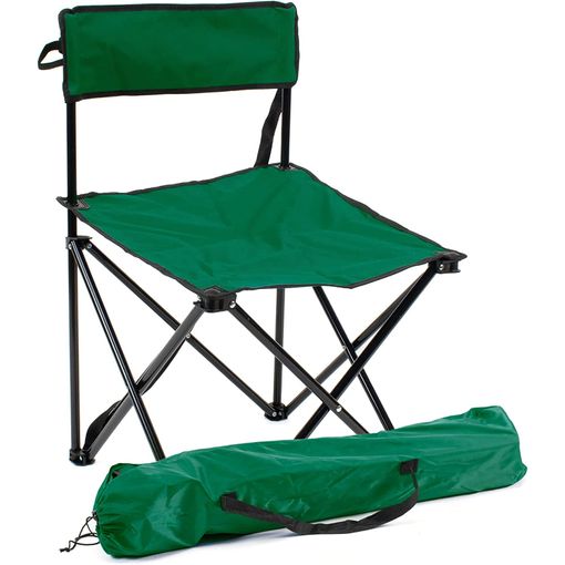 emparedado Plasticidad administración Silla De Camping Plegable - Verde con Ofertas en Carrefour | Ofertas  Carrefour Online