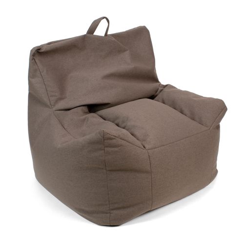 Puff Sillón Con Relleno - Marrón con Ofertas en Carrefour