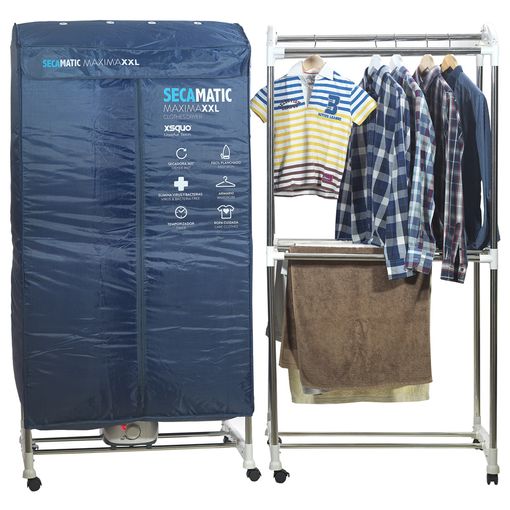 Secadora De Ropa Portátil 3 En 1 De 1200w Secamatic Máxima Xxl Hasta 12 Kilos De Ropa De Xsquo con Ofertas en Carrefour | Ofertas Carrefour